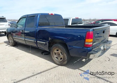 2002 Chevrolet Silverado 1500 Ls из США, поврежденный, VIN 2GCEC19V821164458